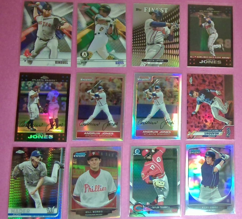 (57) CARD LOT OF MIXED REFRACTORS/PRISM