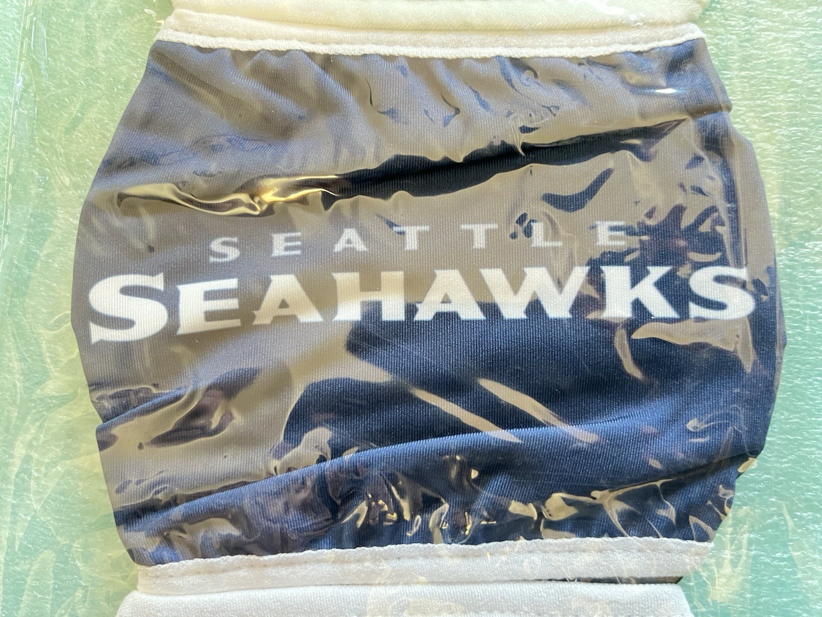 Lot of (10) 3-Pk Seattle Seahawks Logo Face Mask NFL Football New Unisex Adult