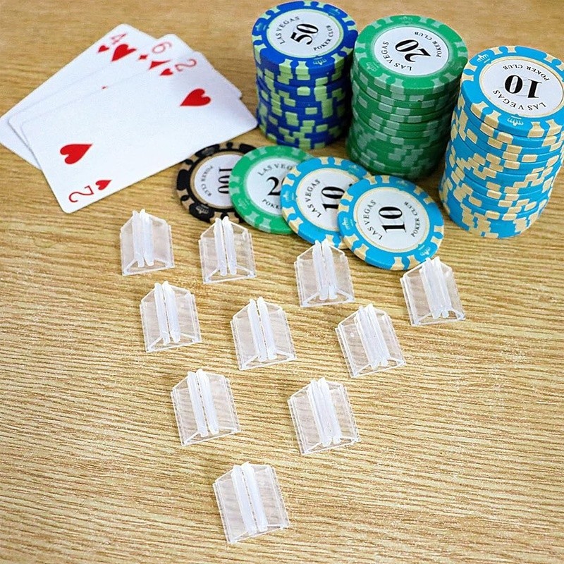 120 Card Stands Board Games Triangular Design Reliable Plastic Display New