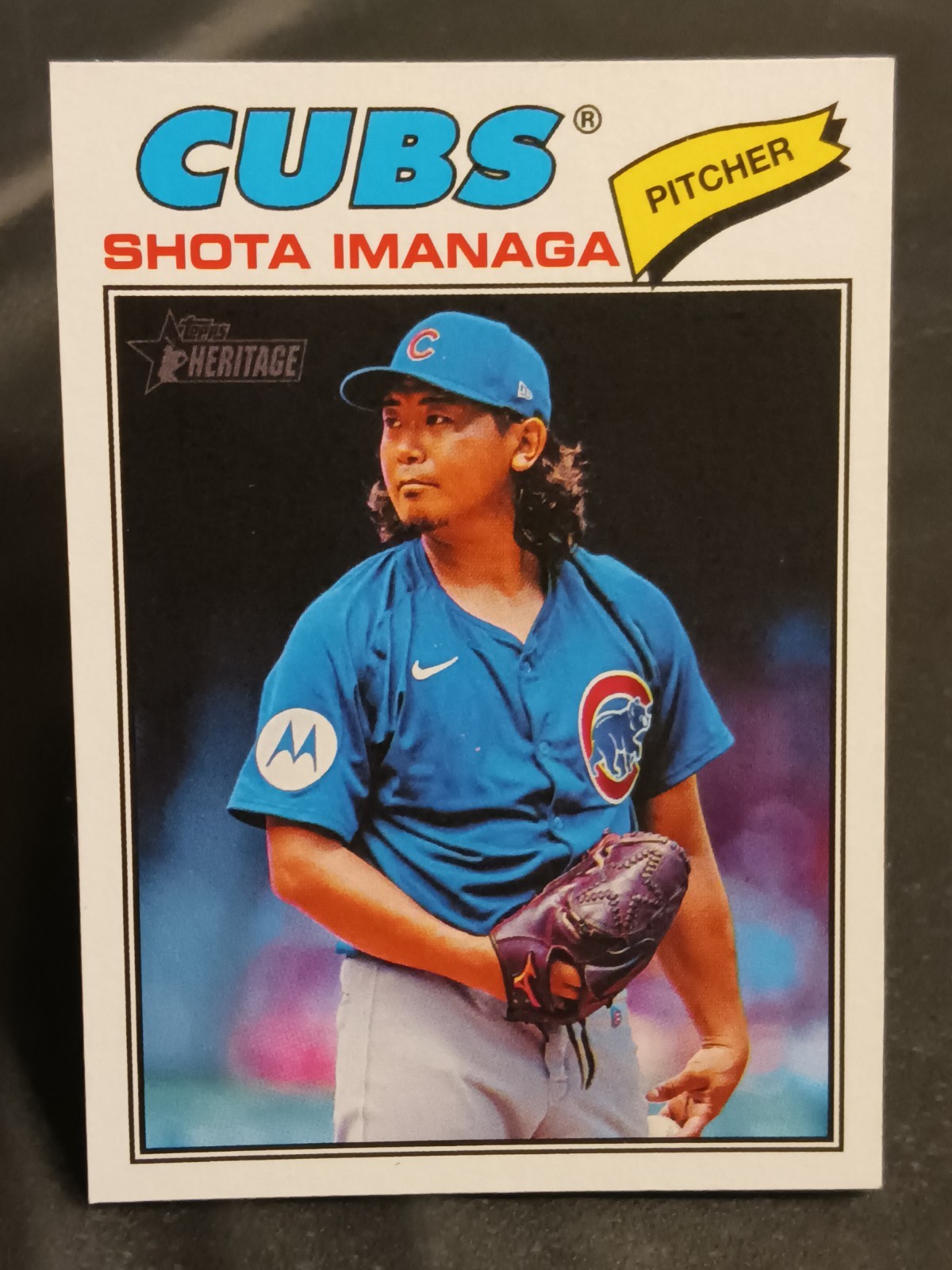 2026 Topps Heritage #202 Shota Imanaga – Chicago Cubs 🐻