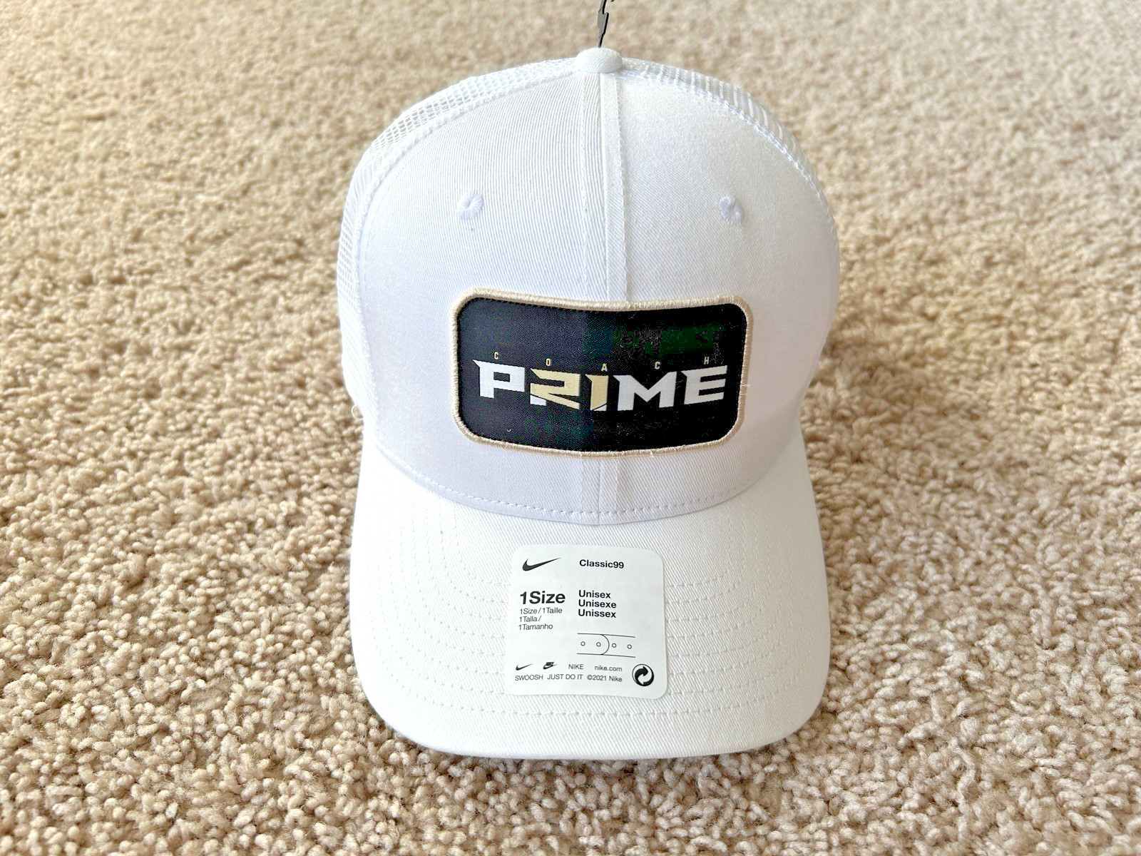 Nike Coach Prime Sideline Trucker Snapback Hat