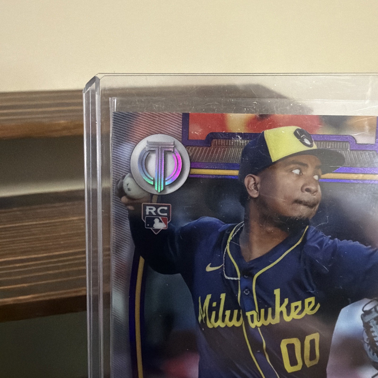 Carlos Rodriguez 2024 Topps Tribute RC Purple /50 Rookei AUTO #TA-CR Brewers