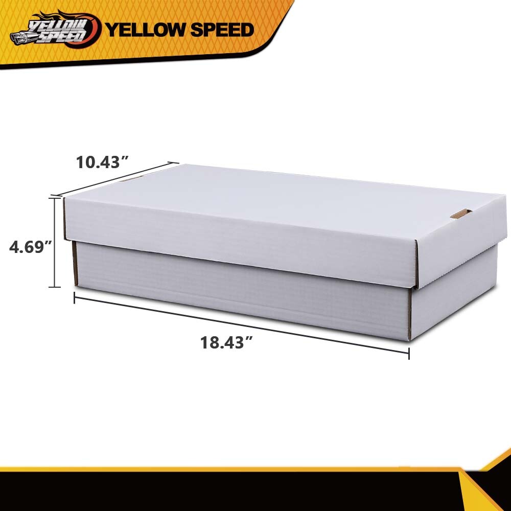 3000 Count Super Shoe Cardboard Standard Trading/Gaming Card Storage Boxes 2pcs