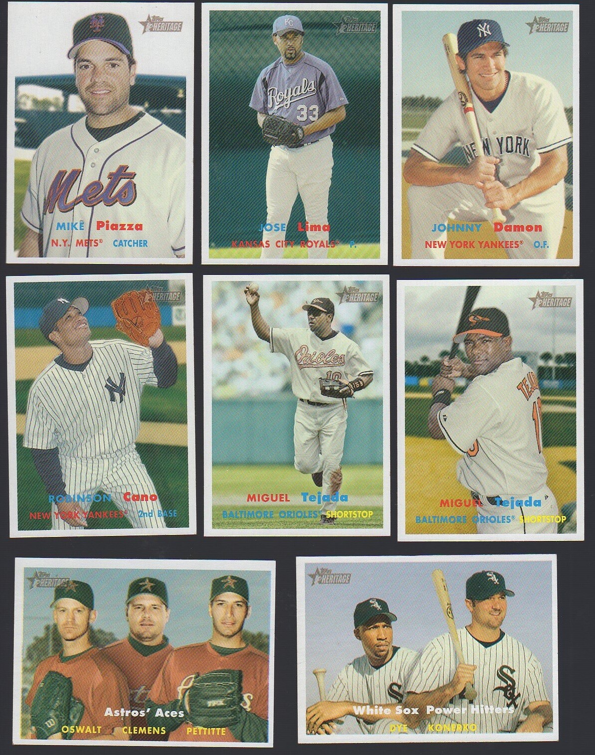 2006 Topps Heritage Short Prints SP’s – You Pick – Complete Your Set