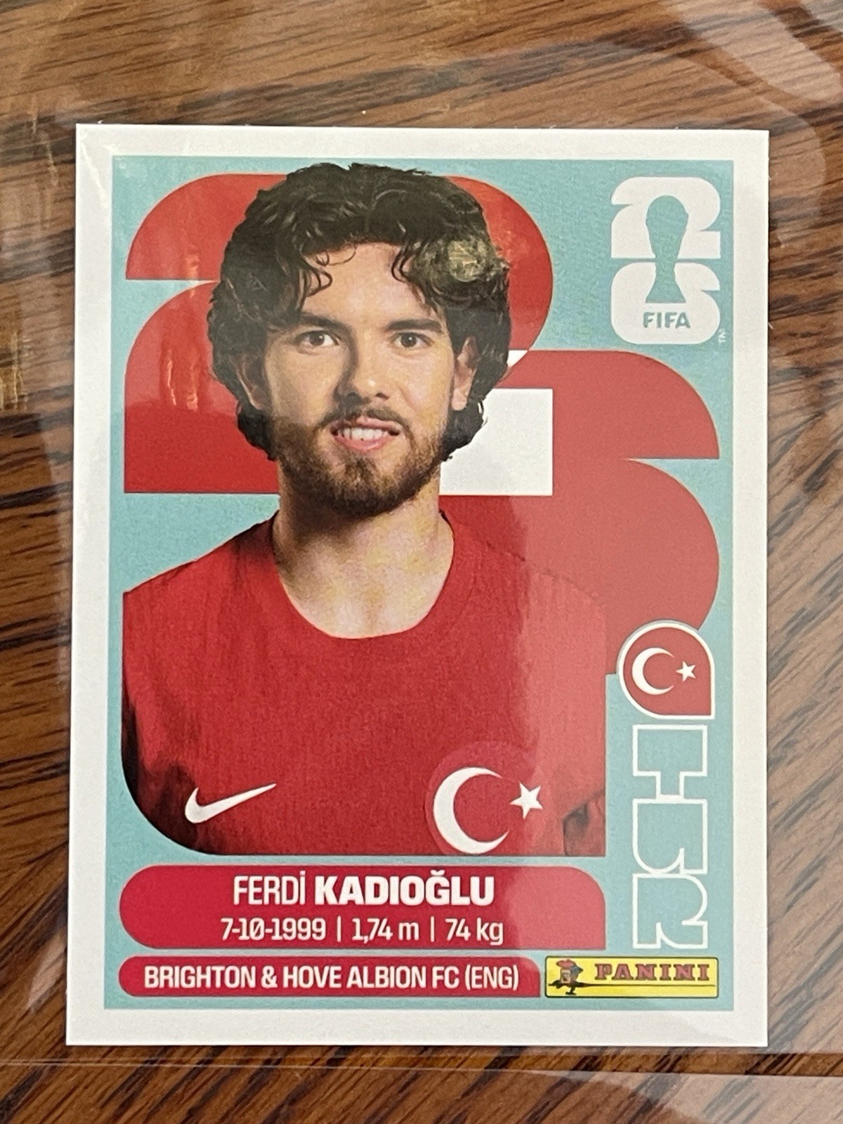 Türkiye 1-20 Complete Panini World Cup 2026 + 6 Blue Parallels Güler Yıldız
