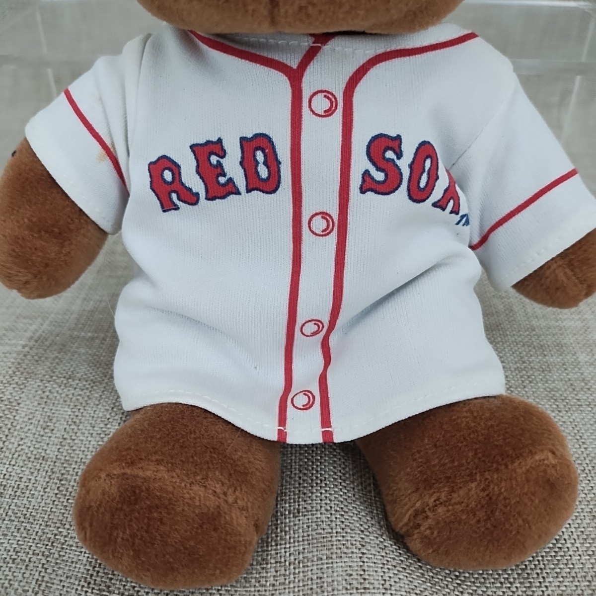 1999 Boston Red Sox MLB Fanimal Mascot Teddy Bear – 8″ Plush toy Brown Soft