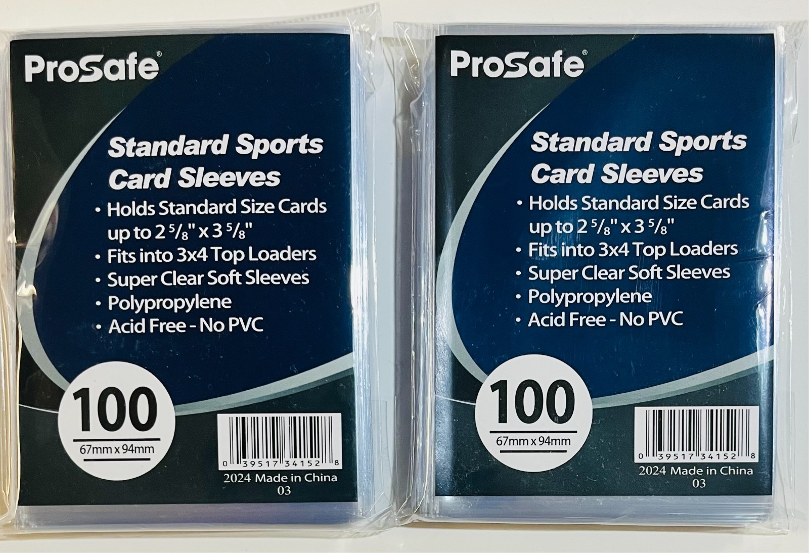 Card Sleeves – Standard Sport Trading Penny Sleeves – 100 500 1000 5000 10000
