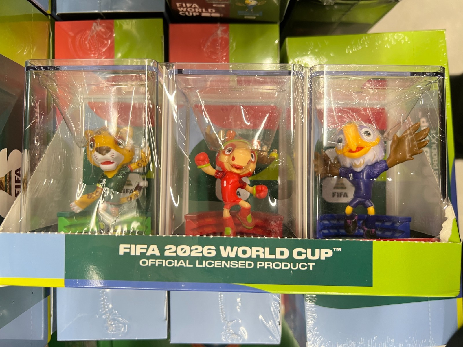 FIFA World Cup 2026 Mascots, Official Product , Canada & México & Usa