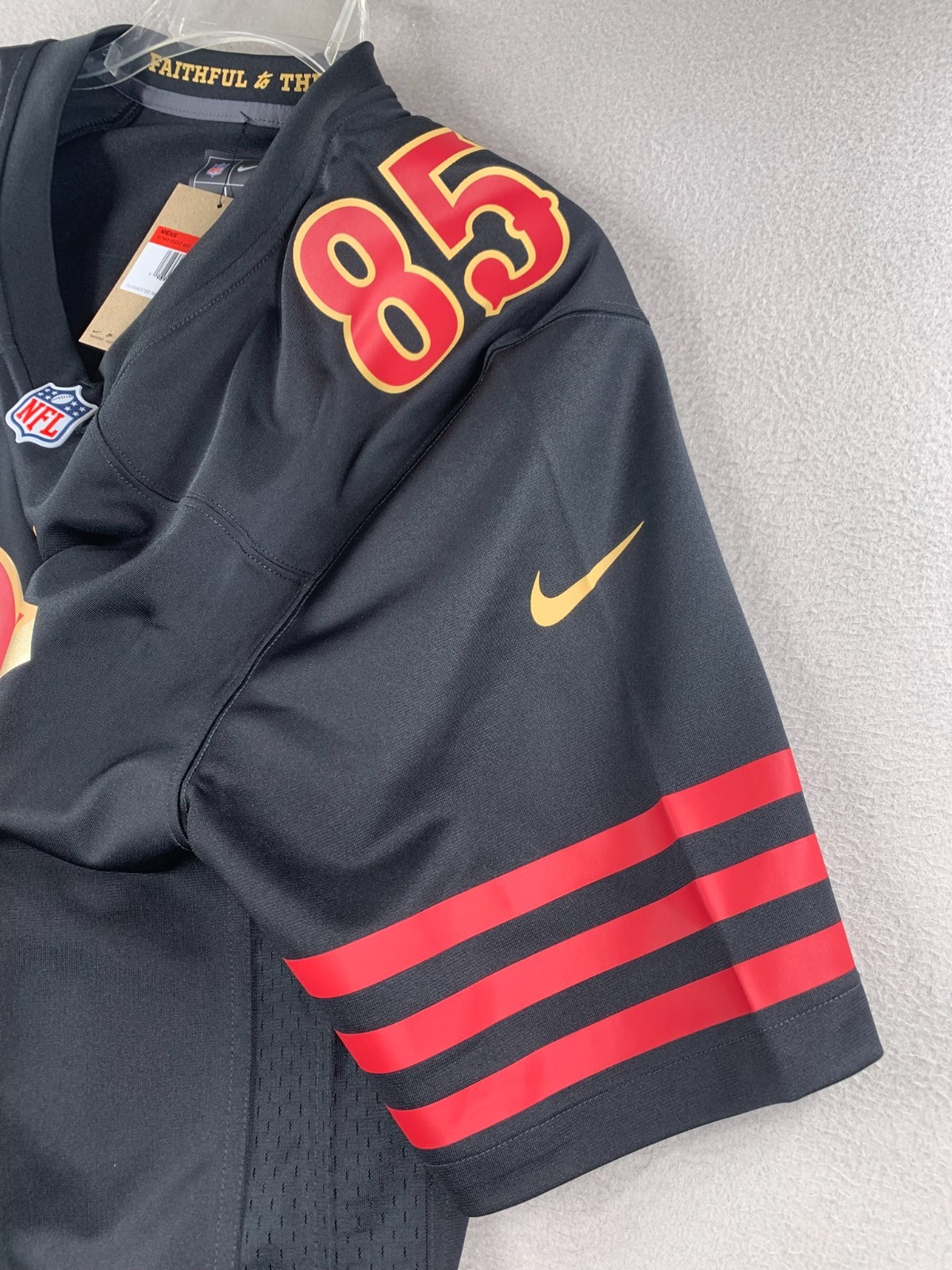 George Kittle San Francisco 49ers Nike Rivalries Collection Game Player Jersey