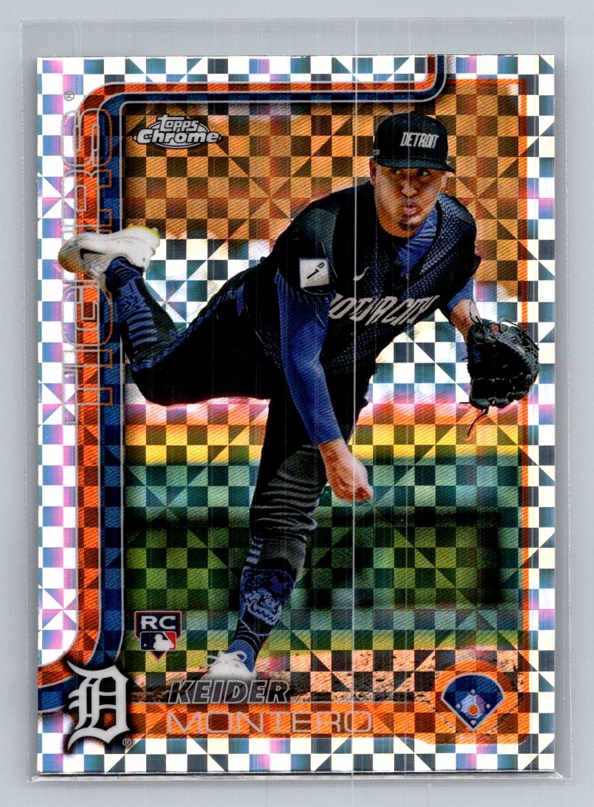2025 Topps Chrome #7 Keider Montero X-Fractors