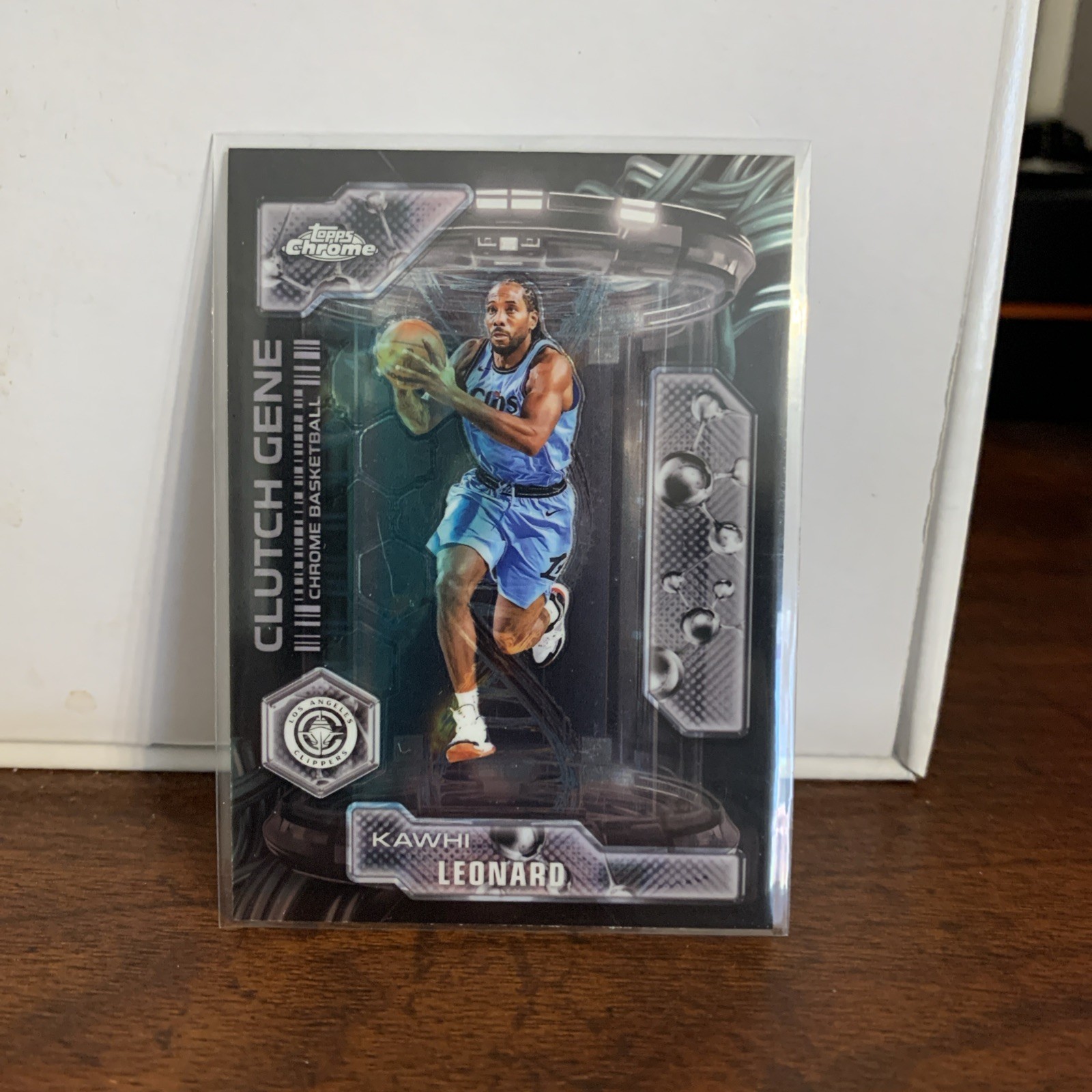 2025-26 Topps Chrome – Clutch Gene Kawhi Leonard #CG-1