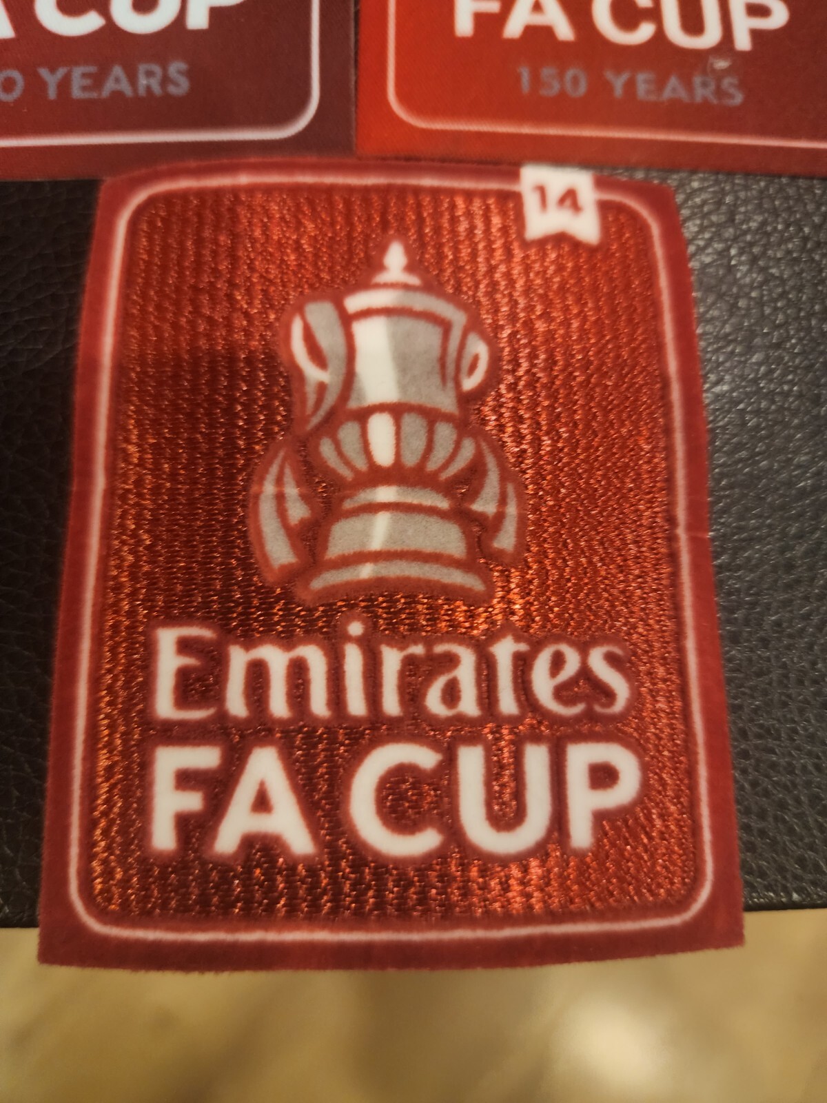 FA CUP PATCH ANY PLAYER ANY TEAM / FA CUP 150 YEARS PREMIER LEAGUE BADGE