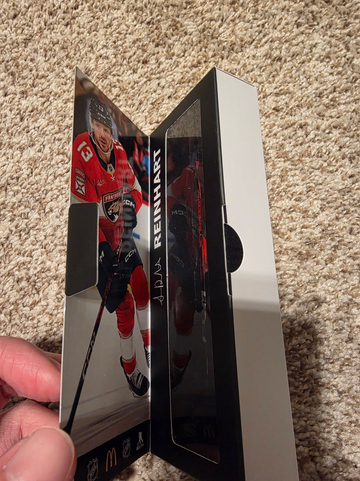 NHL McDonalds Star Sticks Canada 2026 Mckar Hughes Celebrini Mcdavid
