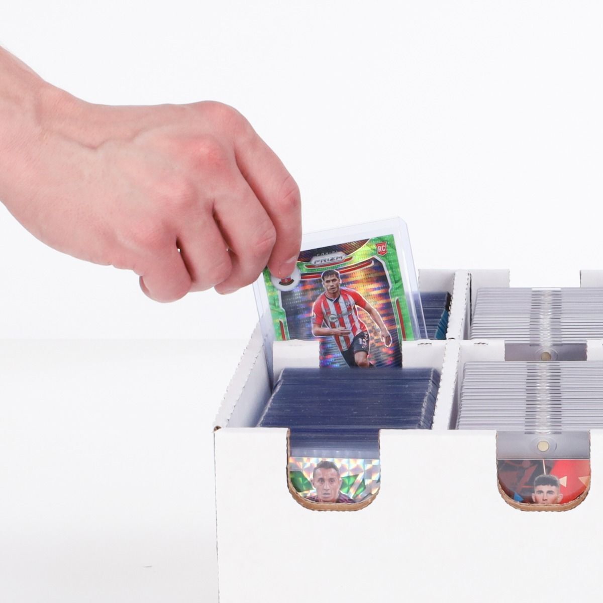BCW Cargo Trading Card Box 6 Cell 3×2 Top Loaders Magnetics Trading & Gaming