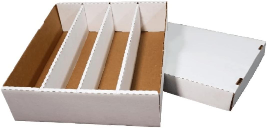 2-Pack Monster Card Storage Boxes – Holds 3200 Cards, Durable Design