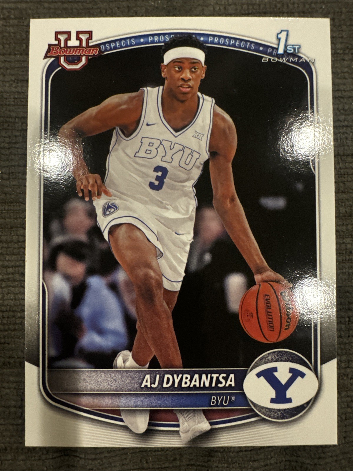 AJ Dybantsa 1st Bowman: 2025-26 Bowman Basketball -Base -BYU #BPP-1