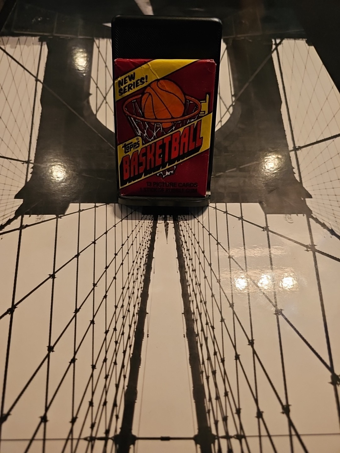 1981-82 Topps Basketball Sealed Wax (1) Pack From Box Bird Magic 1st Solo Rookie