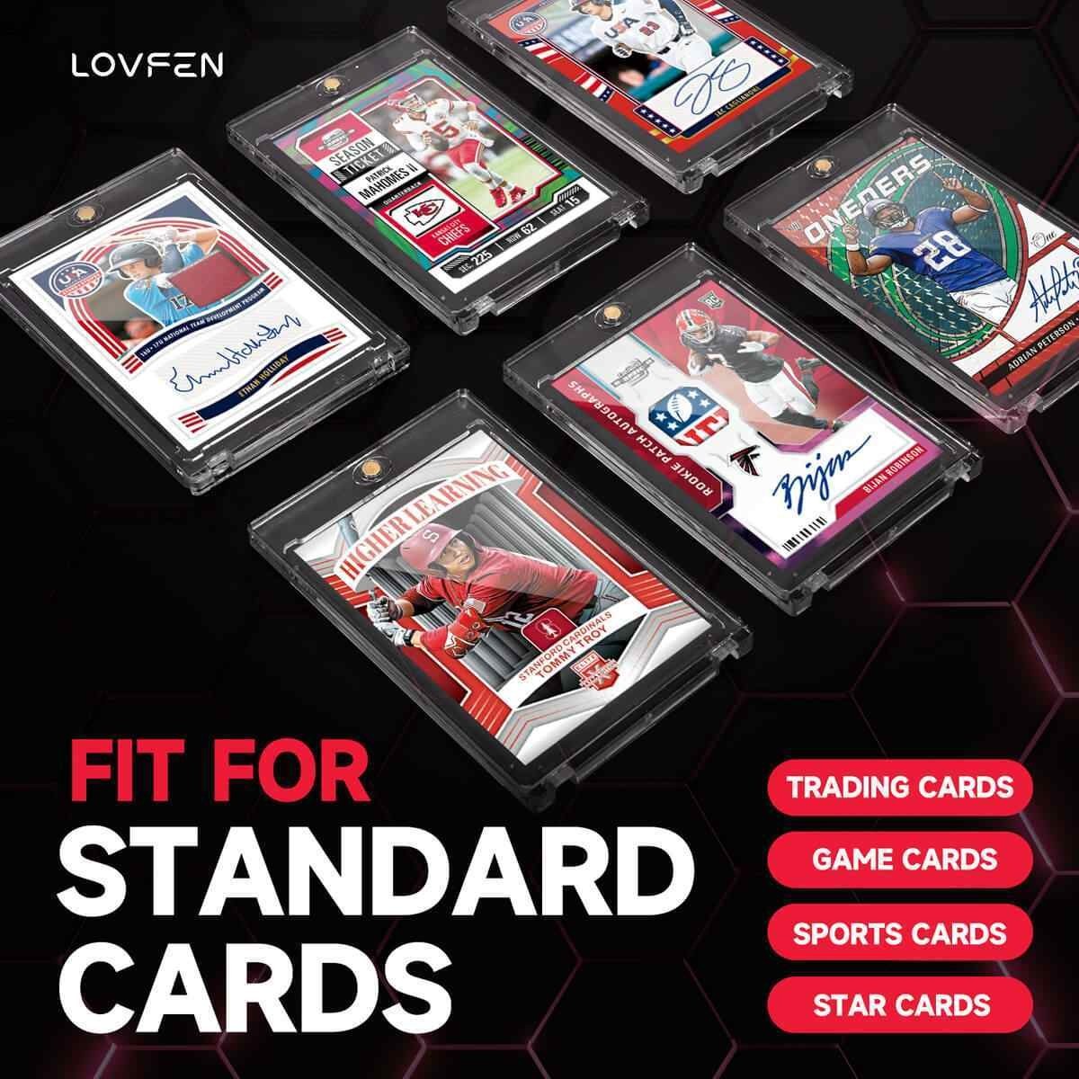 3″x4″ Toploaders, Magnetic One Touch Card Holder, Hold 35pt Pokémon Game Cards