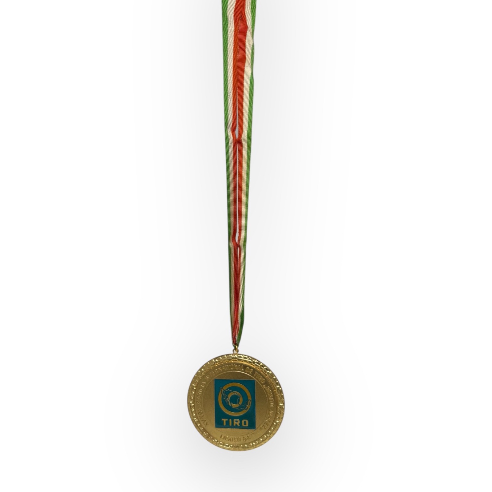 Guillermo Torres Gold Medal – 1986 Benito Juárez Shooting Competition Mexico