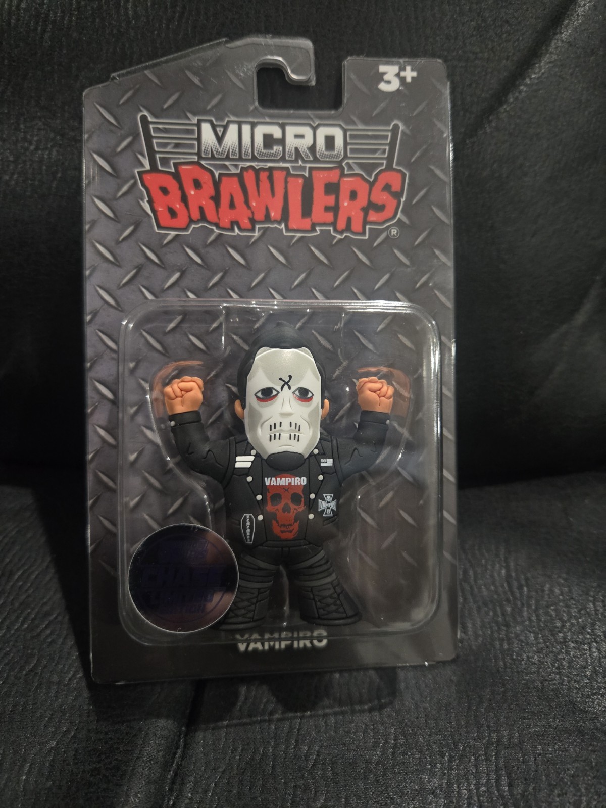 Vampiro CHASE Micro Brawler – pro Wrestling Crate / Pro Wrestling Tees NEW