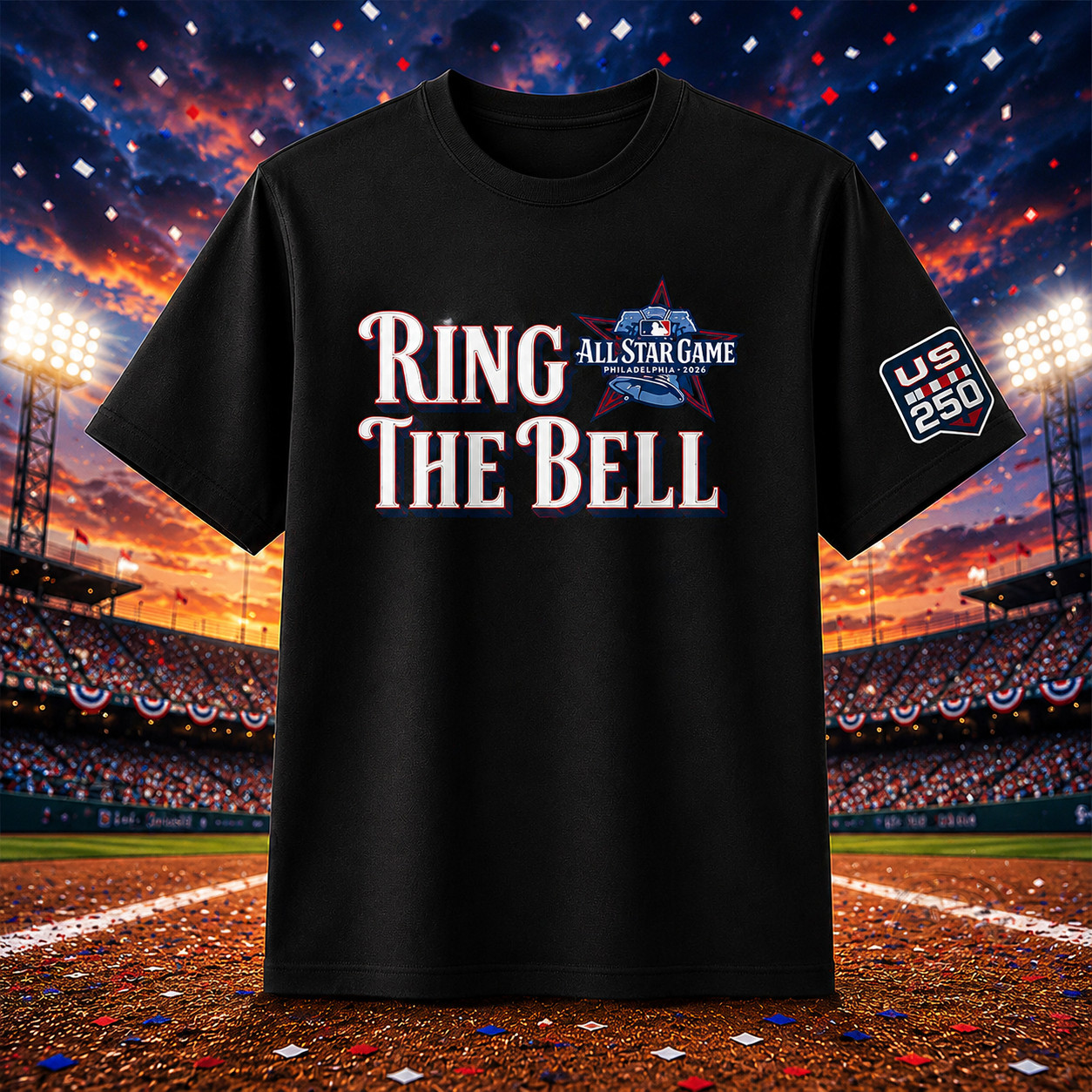 Ring The Bell Baseball 2026 All-Star Game Fan T-Shirt All Size