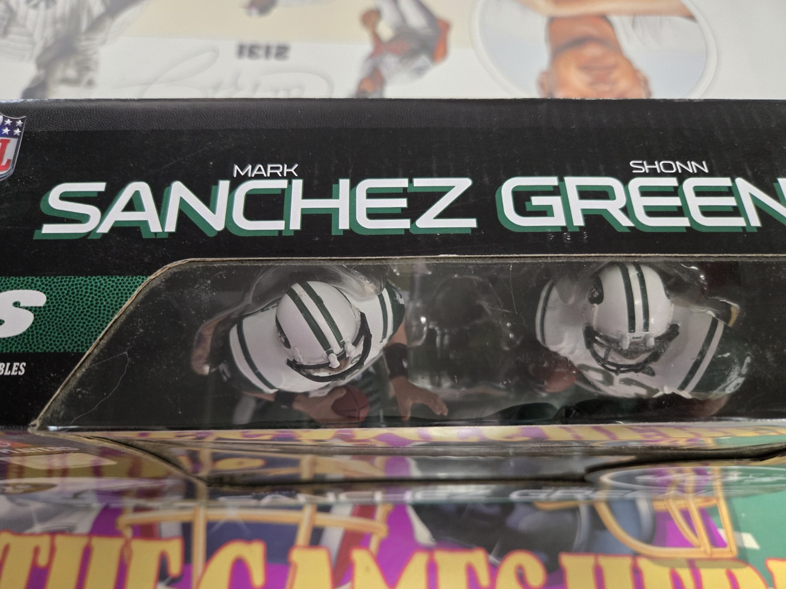 New York Jets 6 inch Action Figure 2-Pack – Mark Sanchez and Shonn Greene