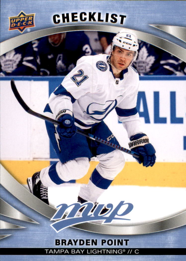 2023-24 Upper Deck MVP #200 Brayden Point CL – HKY