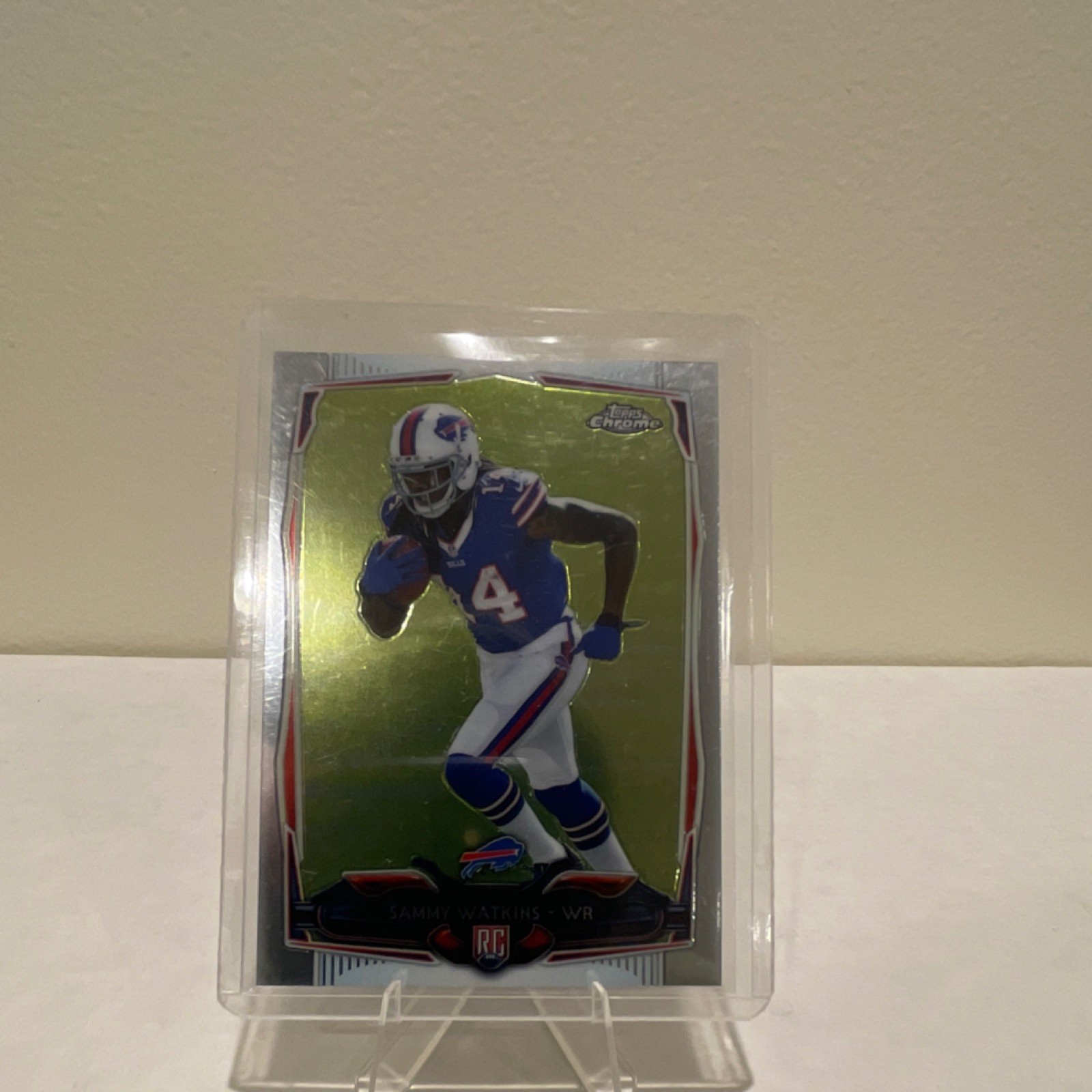 Topps 2014 Chrome Sammy Watkins Buffalo Bills Rookie #138 Standing Upright