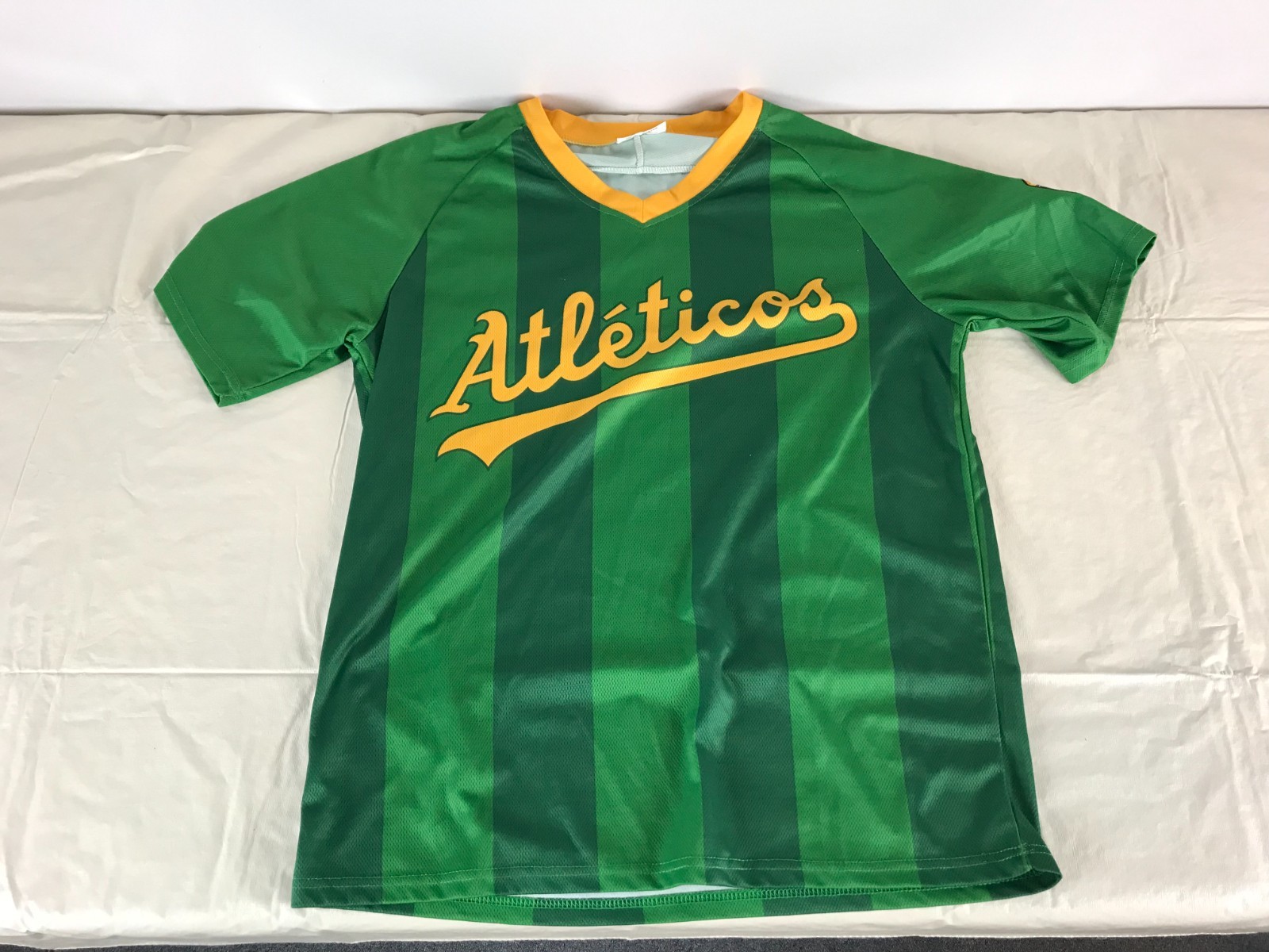 Oakland Athletics Latin Hispanic Night Soccer Themed XL Jersey MLB Match-Up