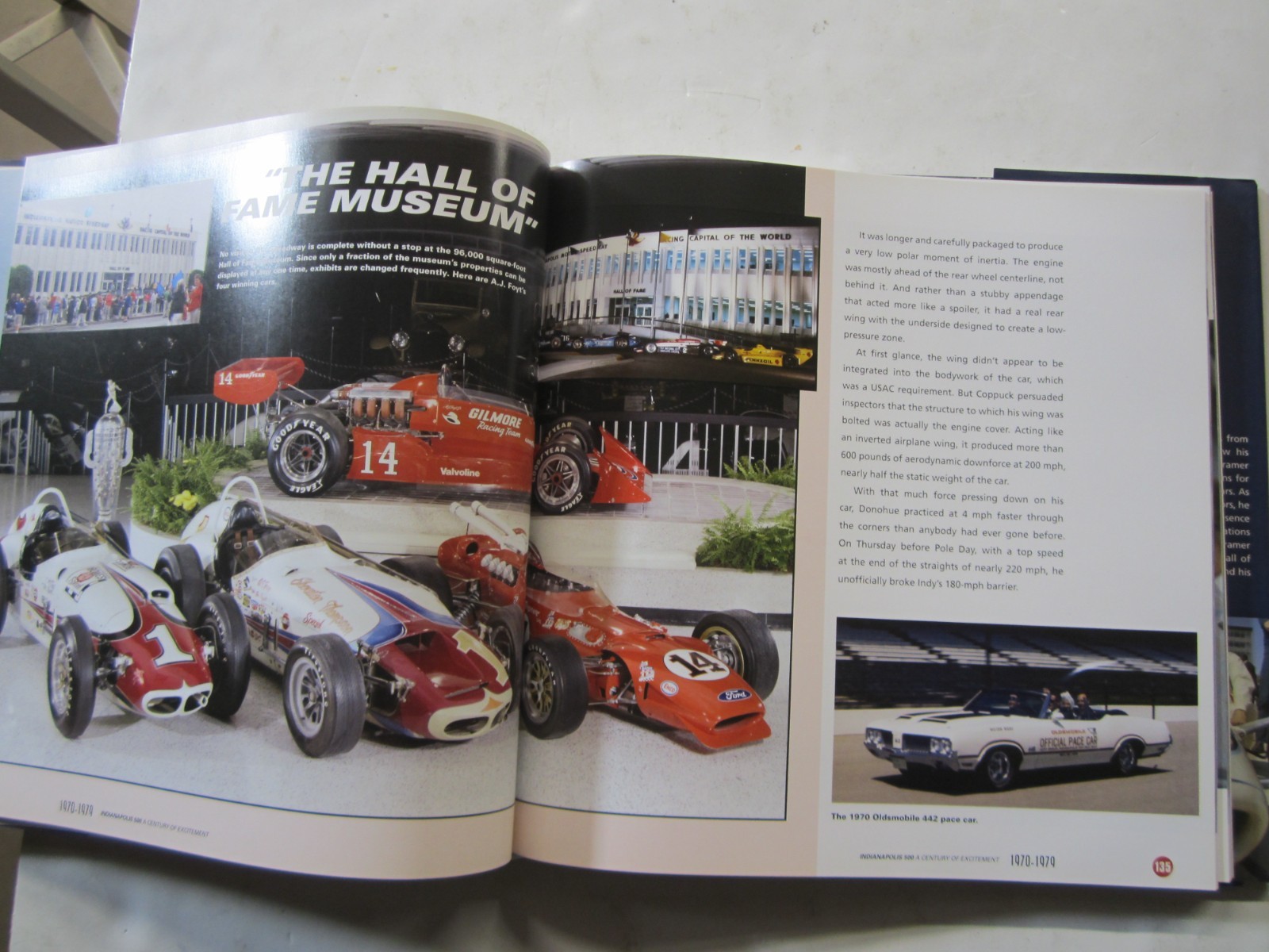 Indianapolis 500 2010 “A Century of Excitement” By Ralph Kramer Hardcover Book