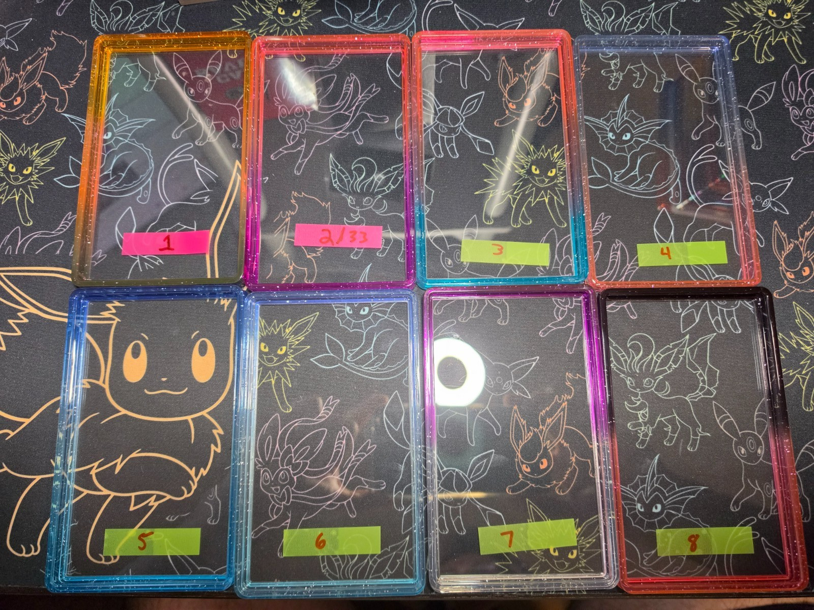 PSA Graded Slab Guard with TPU PC Protector Stackable Acrylic Back US SELLER!
