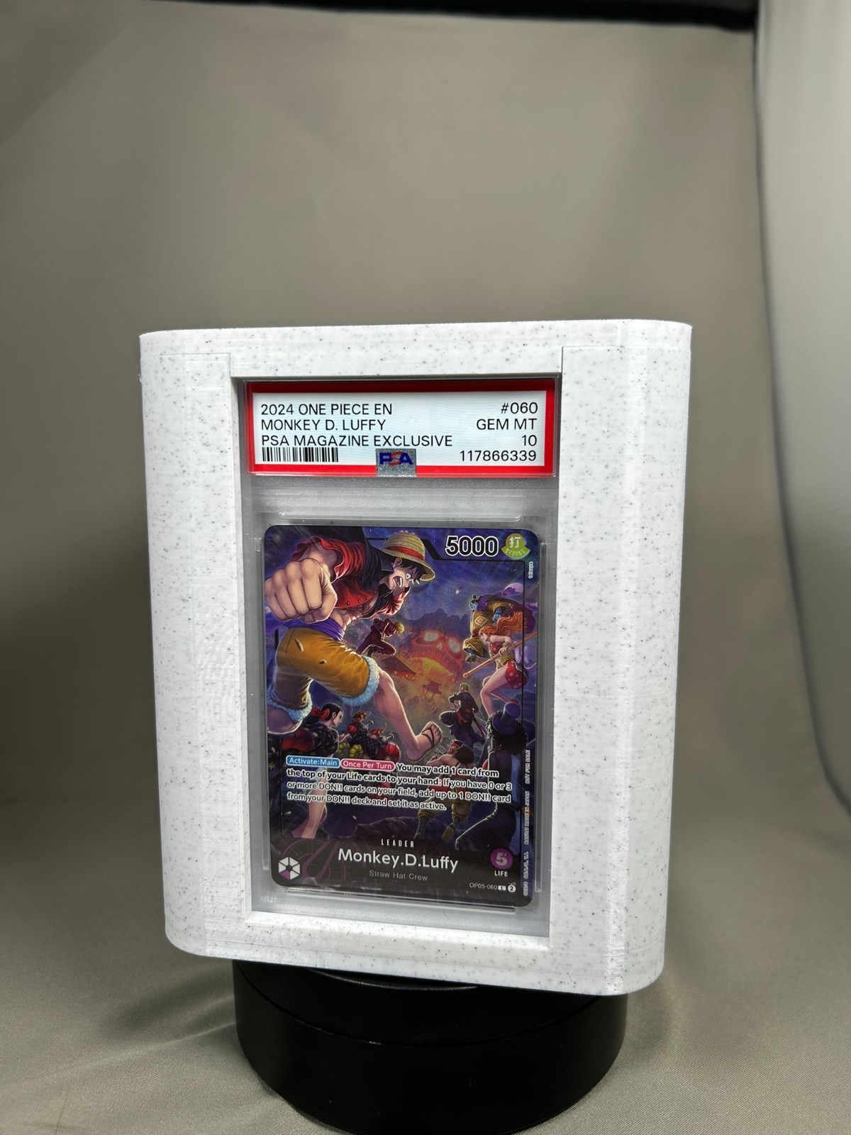 PSA Graded Card Display/ Holder – Multiple Colors and Sizes