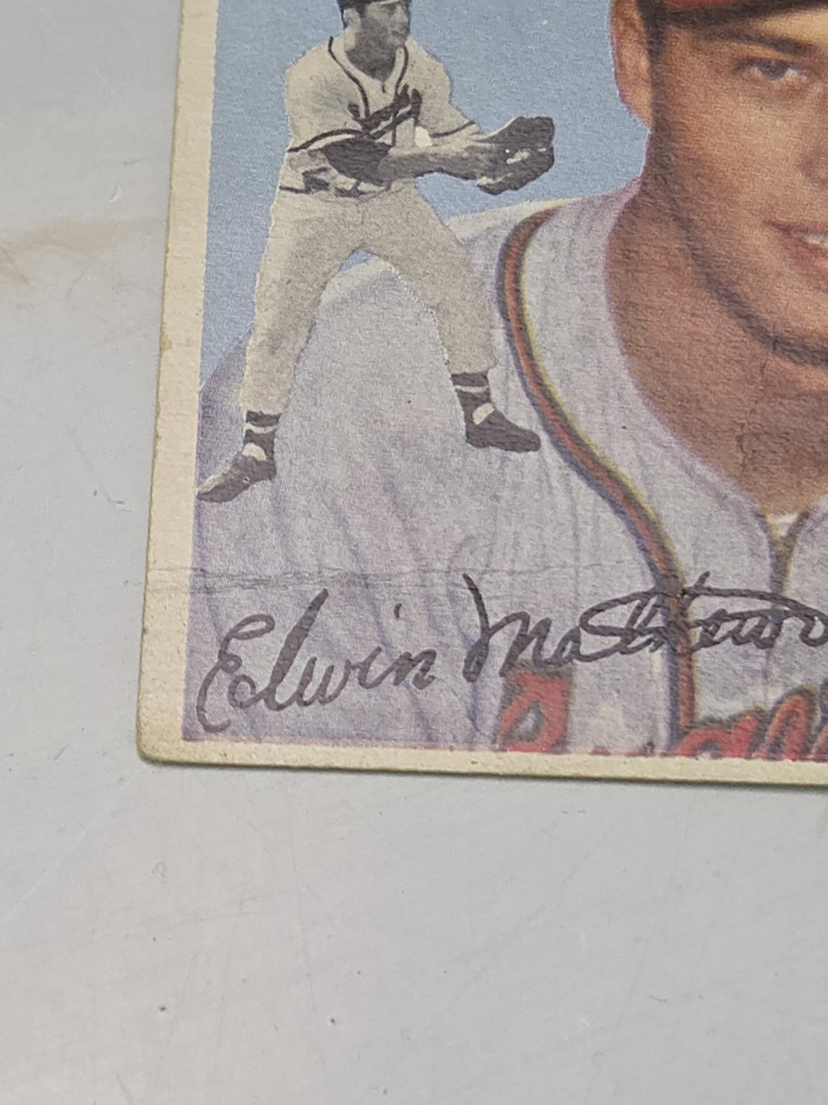 1954 Topps Set-Break # 30 Ed Mathews Milwaukee Braves
