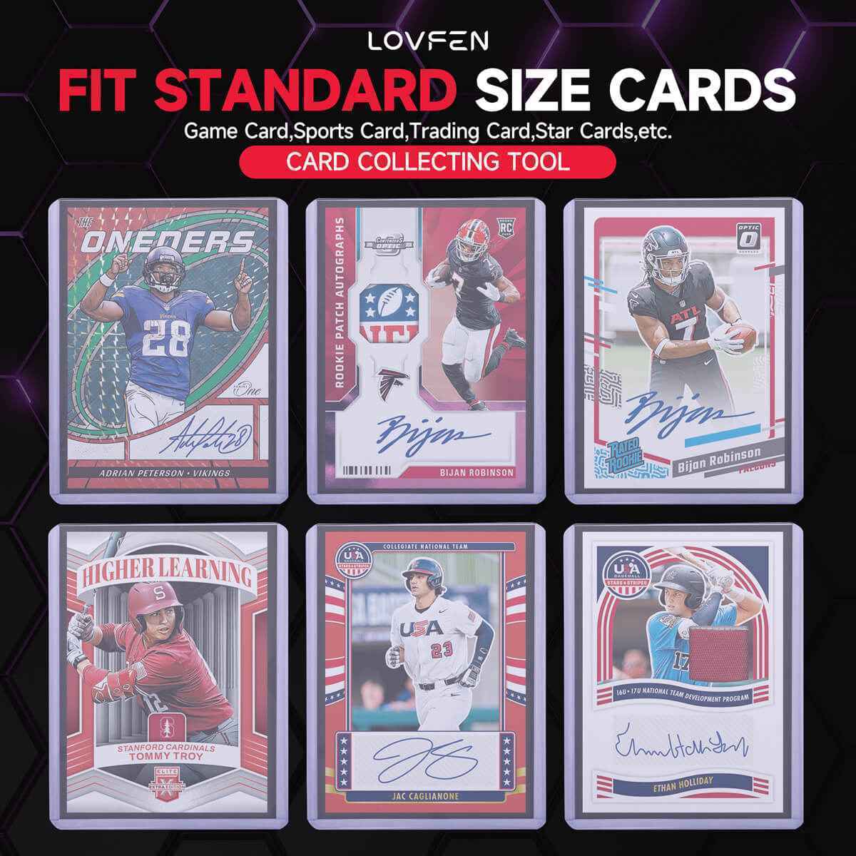100/500/1000CT Standard 3″x4″ Toploaders & Soft Sleeves For 35pt Trading Cards