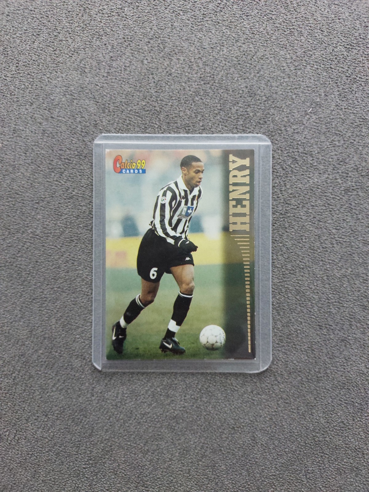 1998-1999 Panini Calcio Thierry Henry #43 Juventus Card