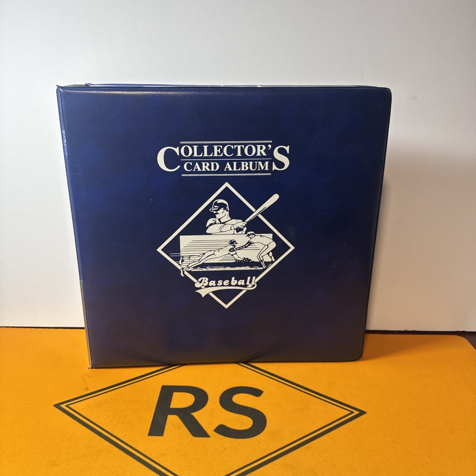 Baseball Card Collection Album 3″ D-Ring Binder with 38 Empty Ultra Pro Pages