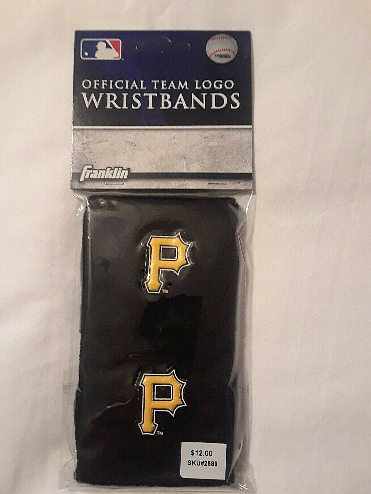 Pittsburgh Pirates sweatbands wristbands set one size fits all