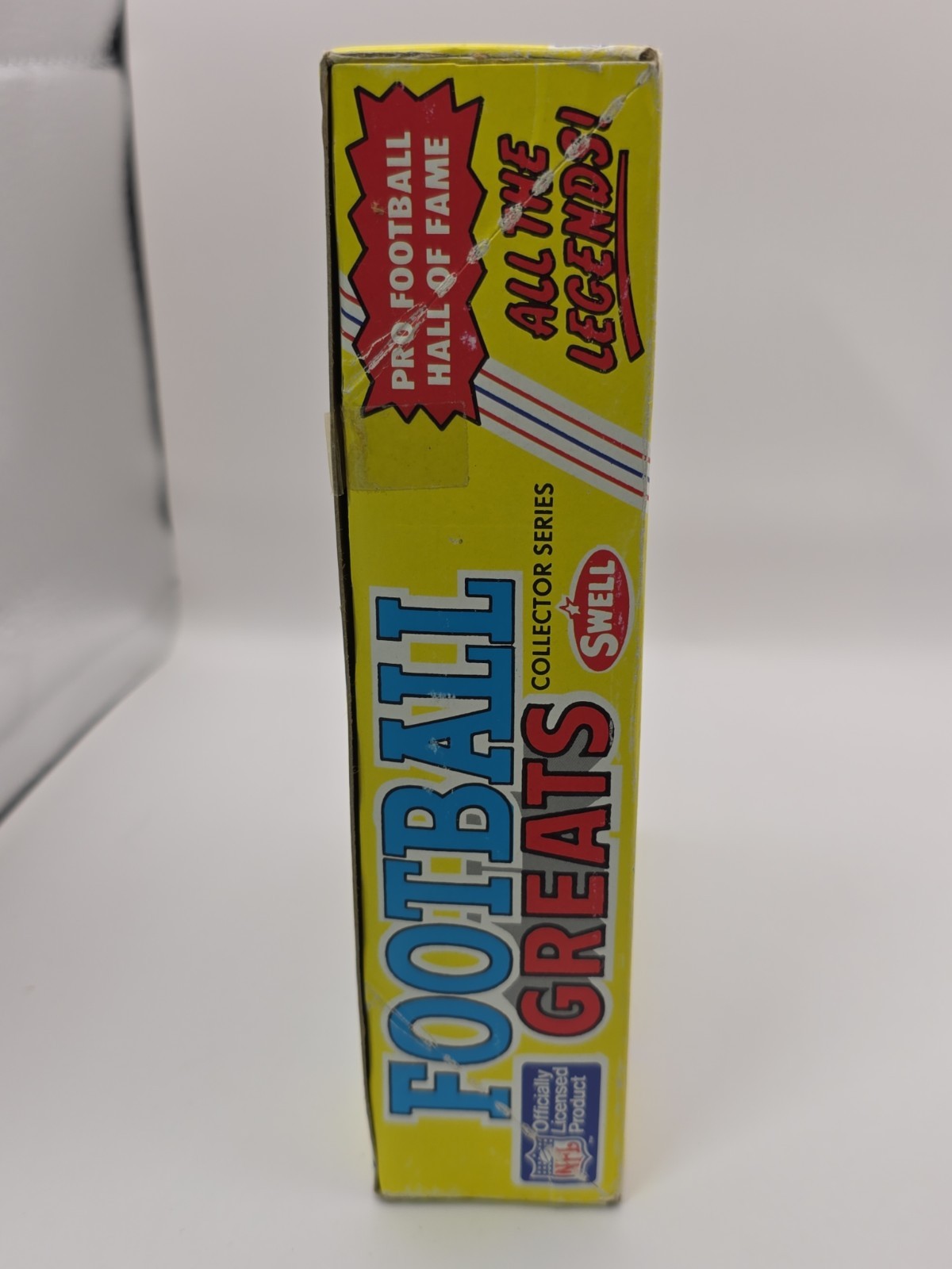 1989 Swell Football Greats Wax Box 36 Sealed Packs 10 Card/pack 360 Cards