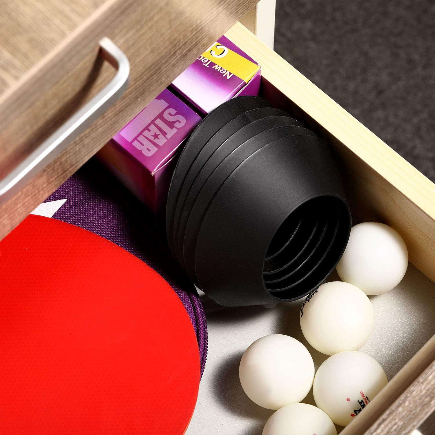 6 Pcs Ball Display Stands Pedestal Holders for Soccer Basketball Volleyball