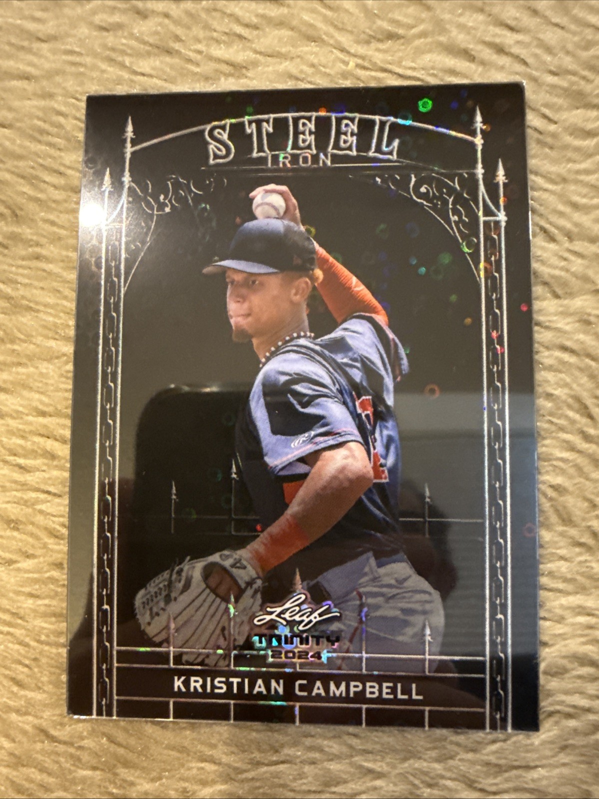 2024 Leaf Trinity Steel Kristian Campbell Black 1/3 S-62