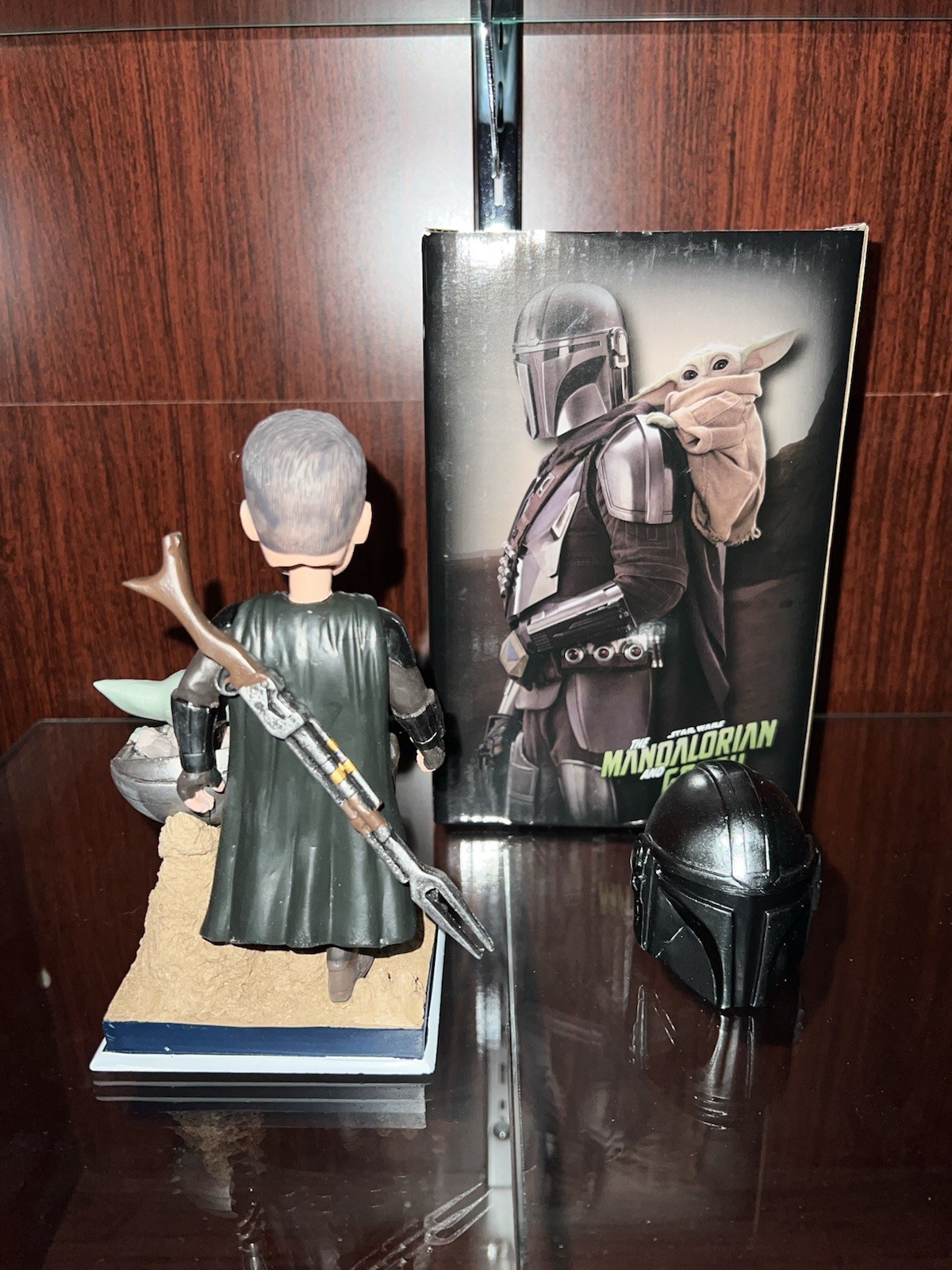 Atlanta Braves Stars Wars Mandalorian & Grogu Matt Olson Bobblehead