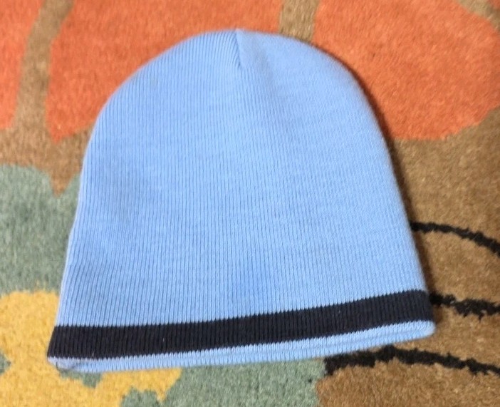 North Carolina Tar Heels Starter Mens Black Beanie Winter Hat Cap Reversible Y2K