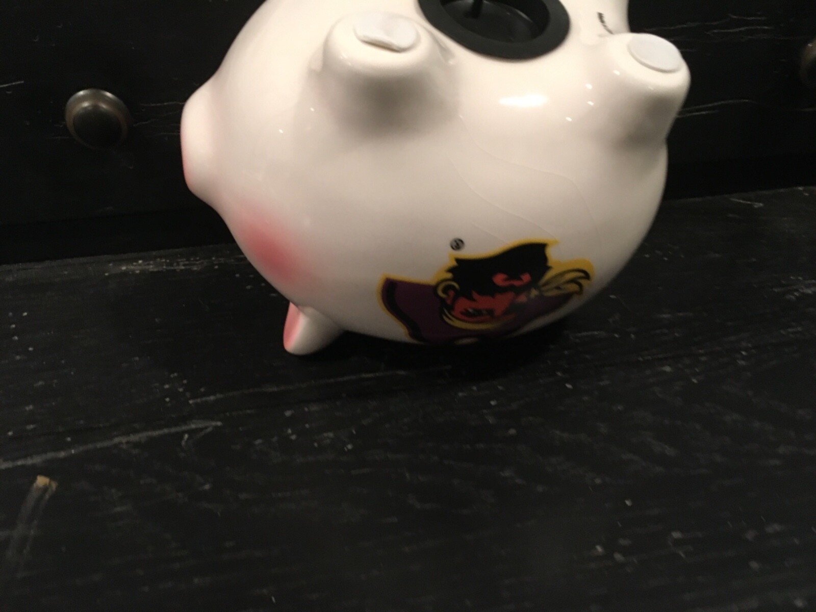 EAST CAROLINA UNIVERSITY PIRATES PIGGY BANK