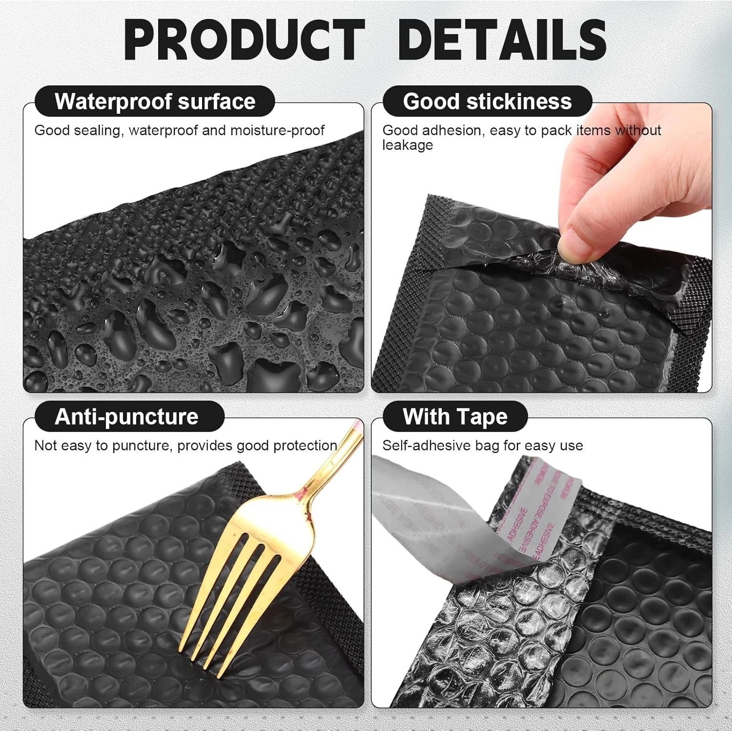 302 Pcs Trading Card Mailer Set Protectors Bubble Envelopes Plastic Inserts Tape