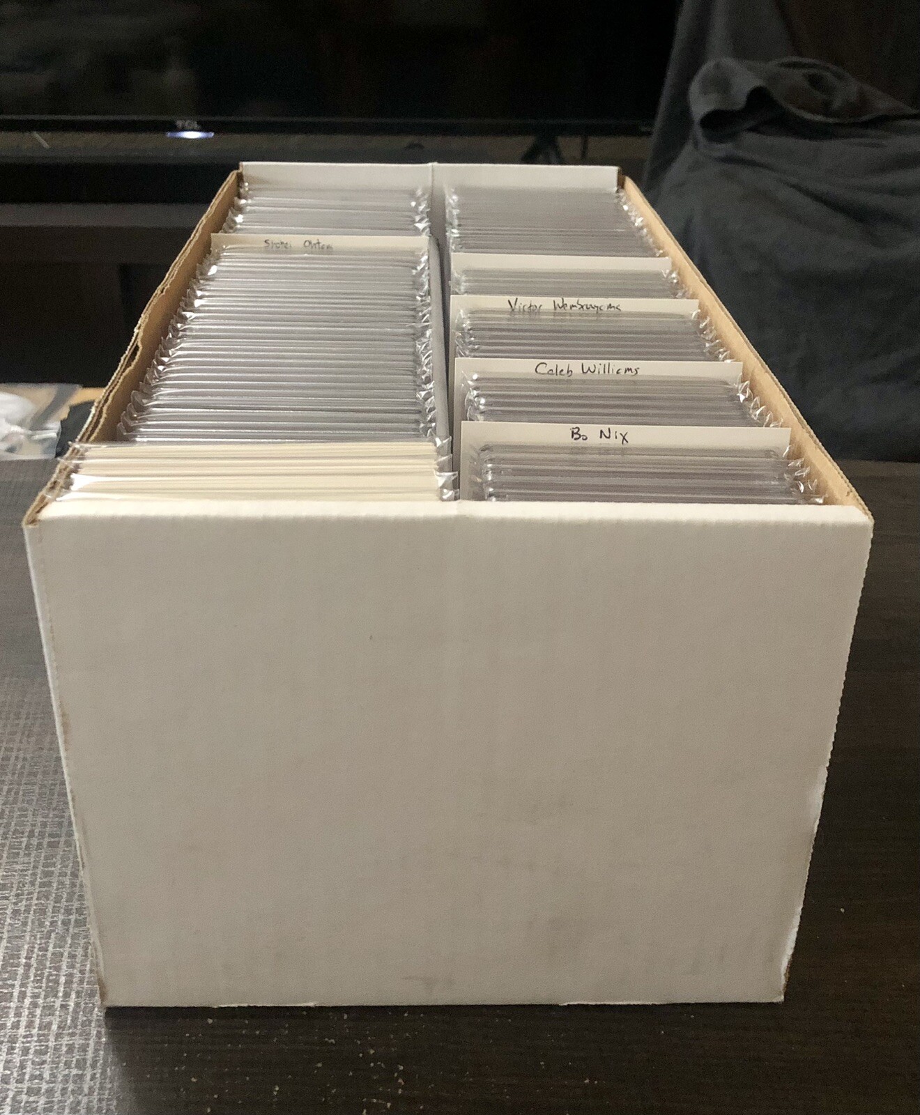 Card Dividers Perfect Fit for Slabs In A Graded Shoe Storage Boxes (20) Per Pack