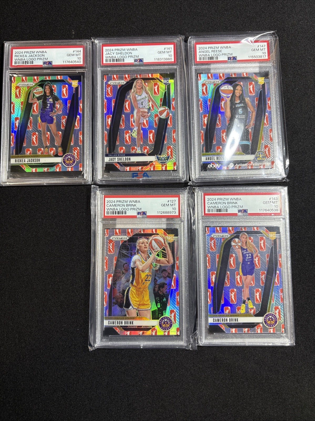 5 WNBA Logo Man PSA10