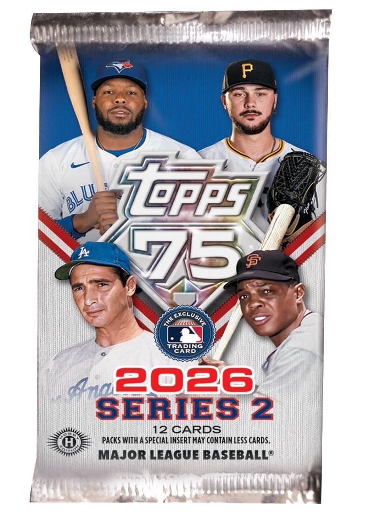 2026 TOPPS SERIES 2 BASEBALL HOBBY BOX