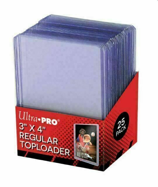 25 -Ultra Pro 3×4 Regular Top Loader Card Holder for TCG/Baseball/Football Cards