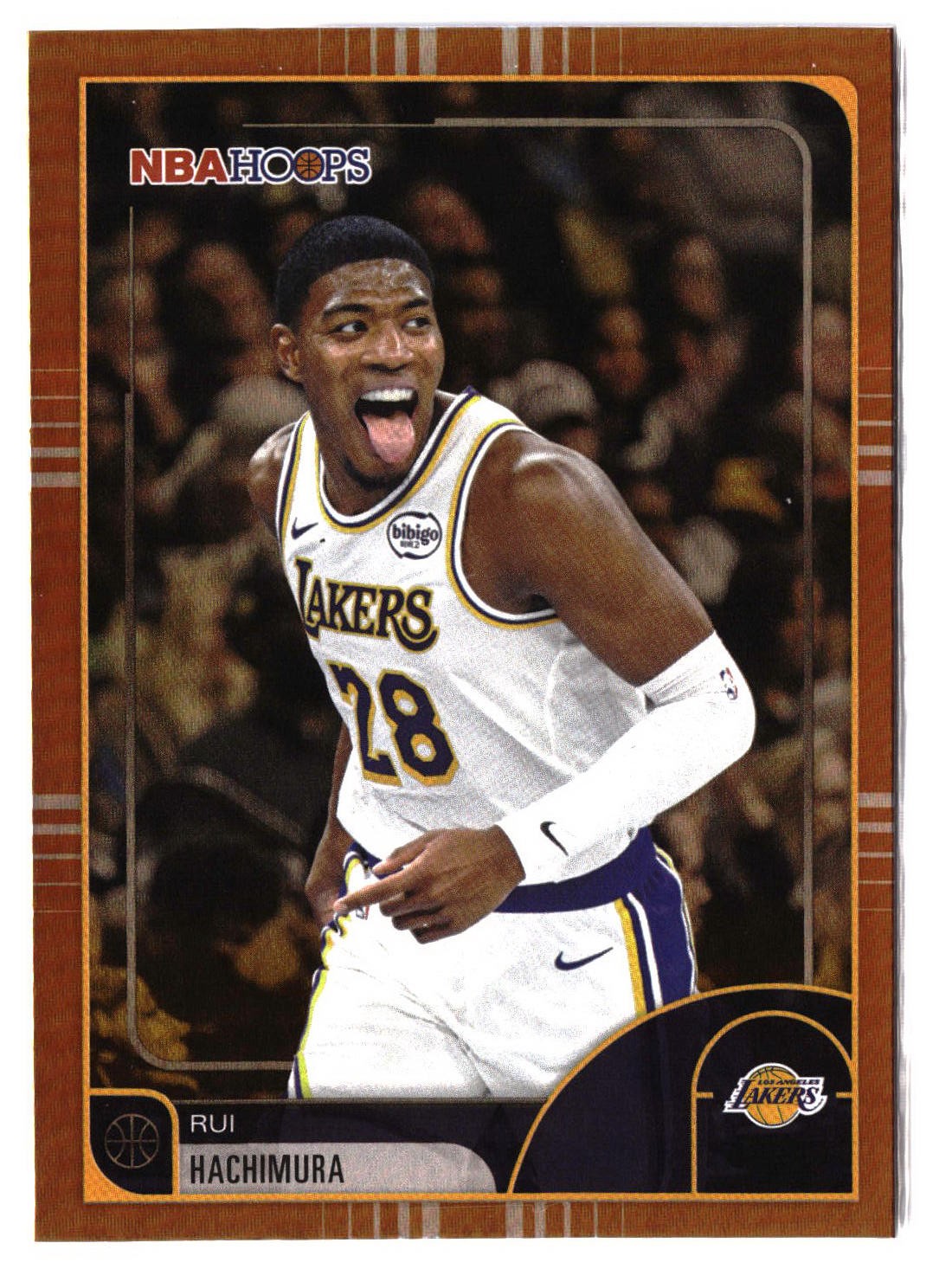 2025-26 Topps NBA Hoops RUI HACHIMURA #1 Orange Hoops