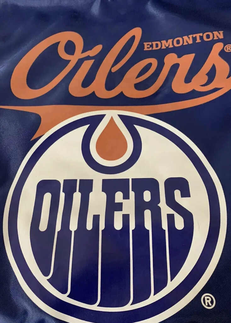 New Edmonton Oilers Officially Licensed NHL TEAM Back Sack Tote – Northwest NWT